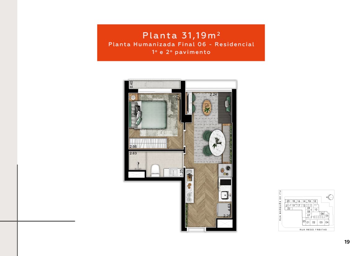 Planta 31,19m²