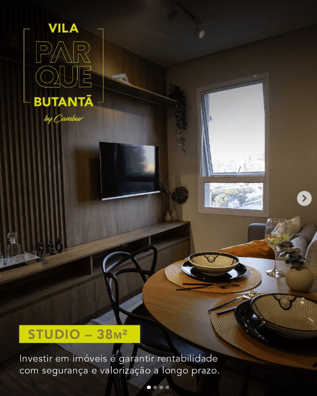 Vila Parque Butantã – Studio 38m²
